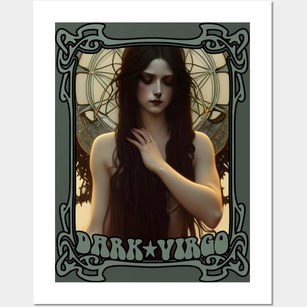 Dark Virgo Wall Art by DigiDreams